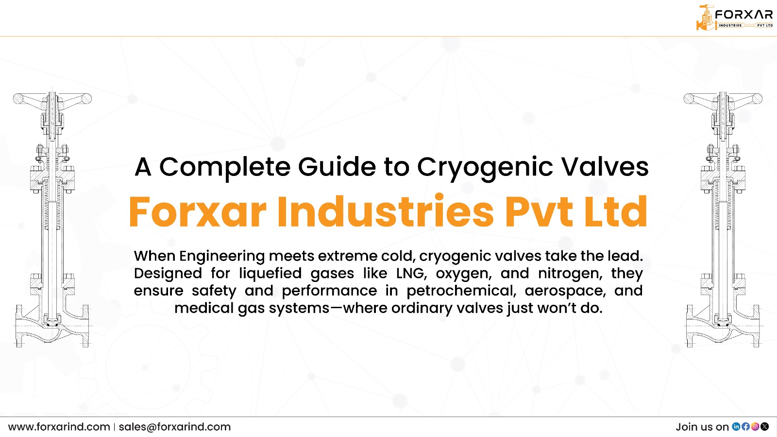 A Complete Guide to Cryogenic Valve – Forxar Industries Pvt Ltd